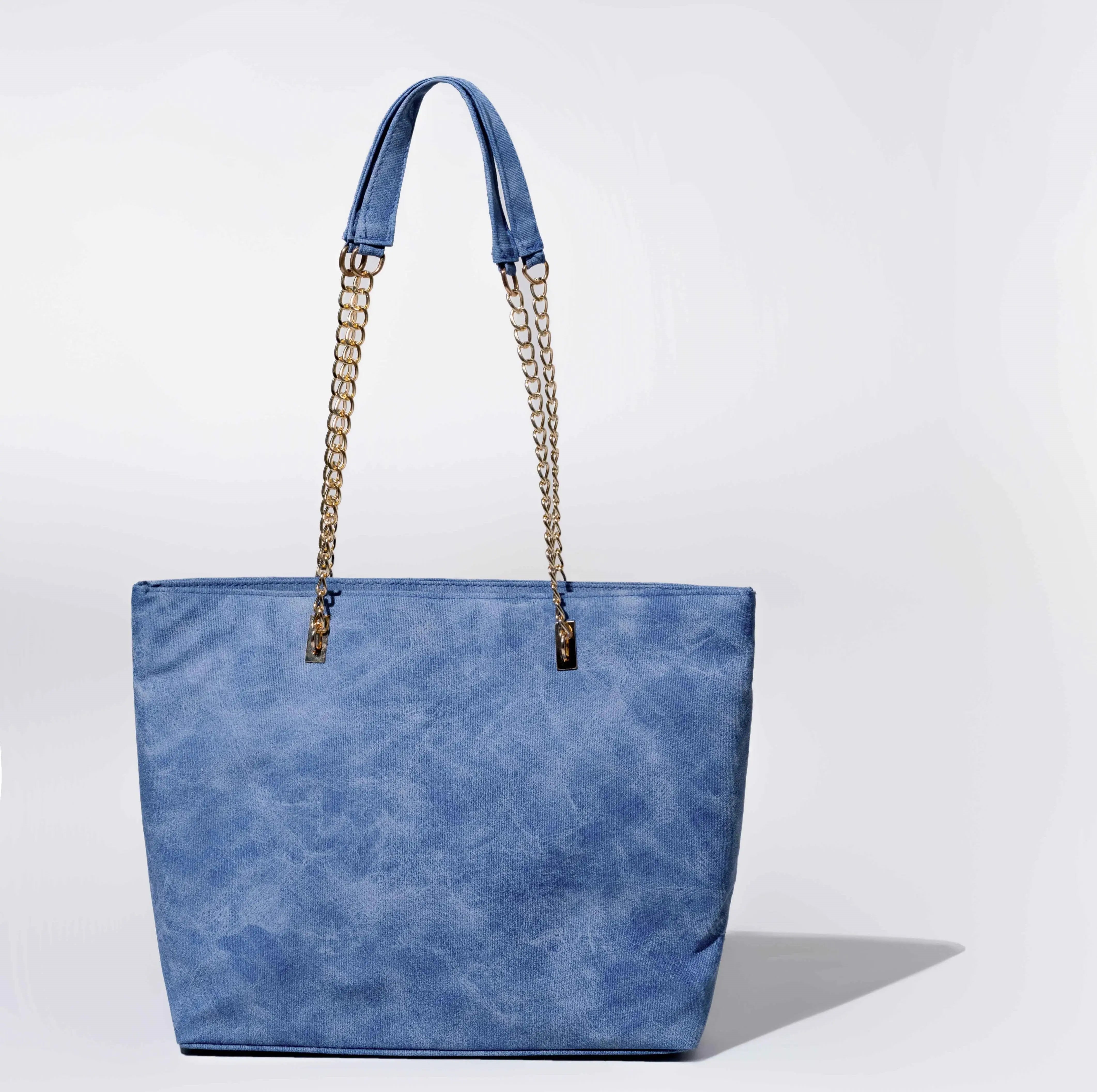 FAUX LEATHER-DENIM BLUE Fasshy